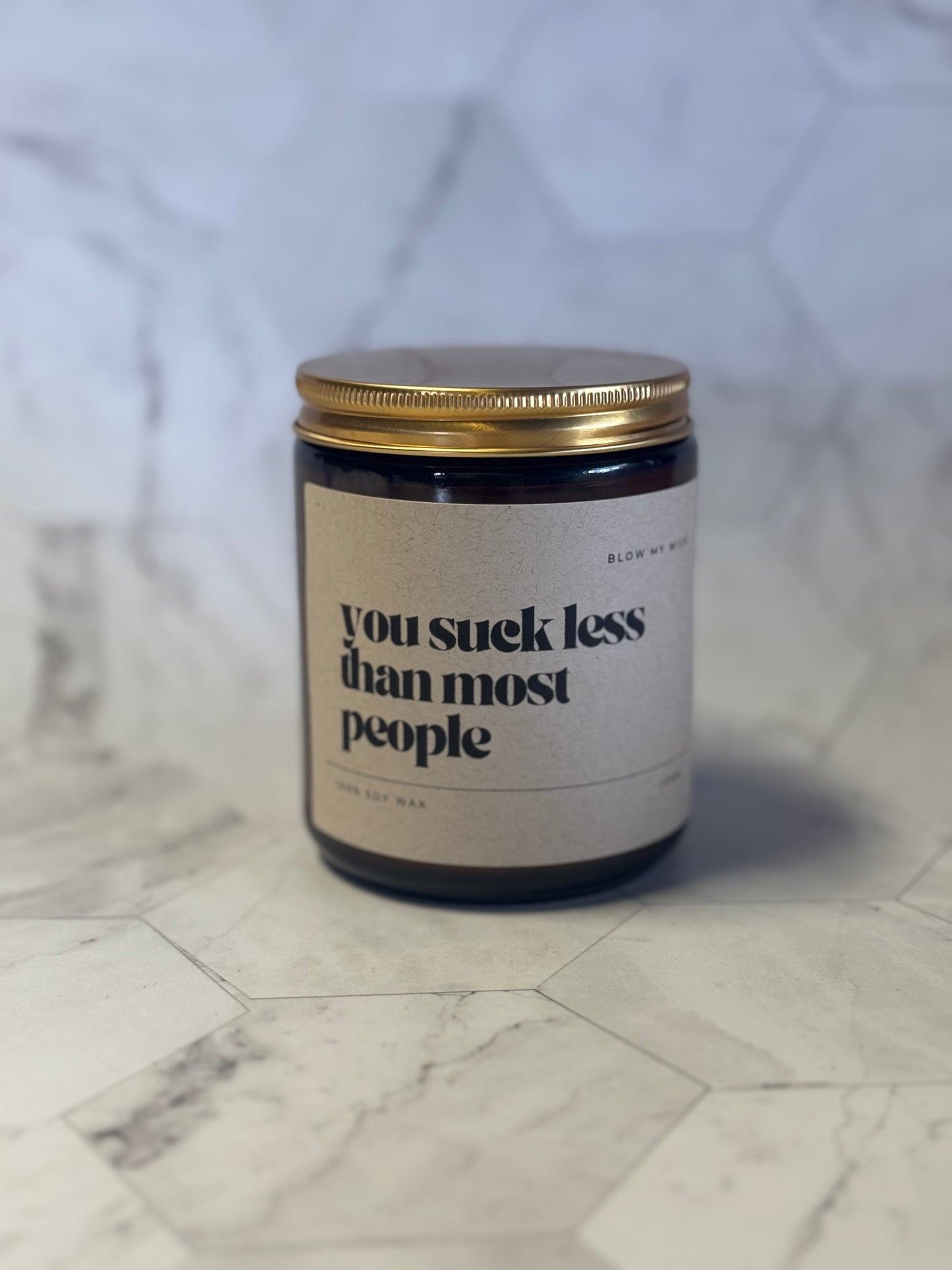 You suck less than most people