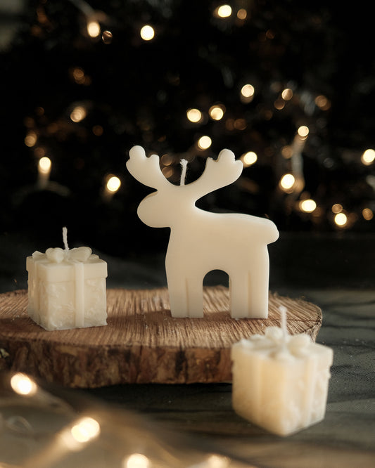 Reindeer Candle