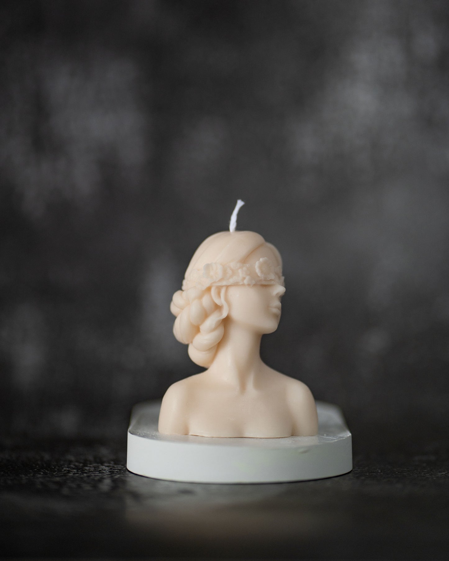 Blindfolded Lady Candle