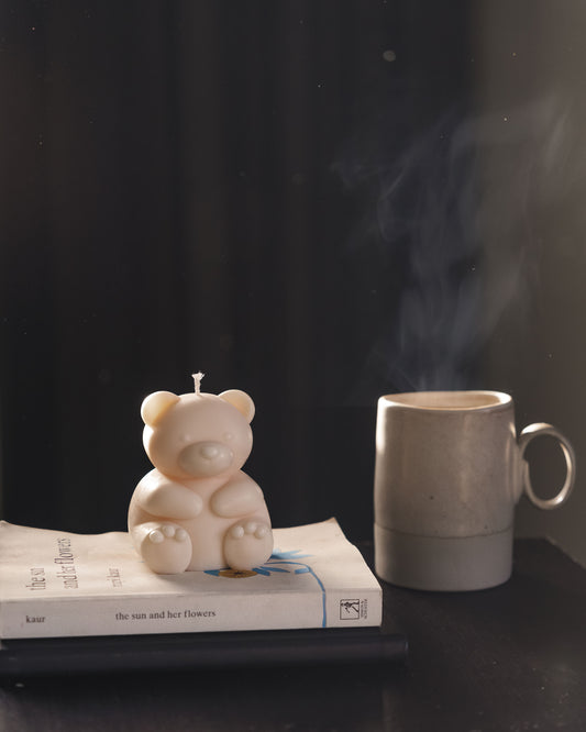 Teddy Bear Candle